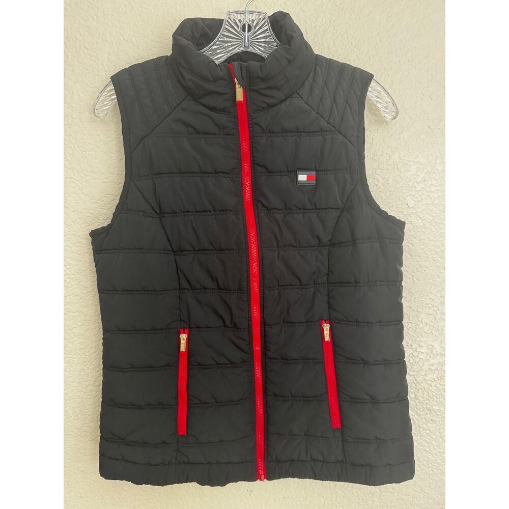 Tommy Hilfiger Sport Black Quilted Vest - Picture 2 of 4